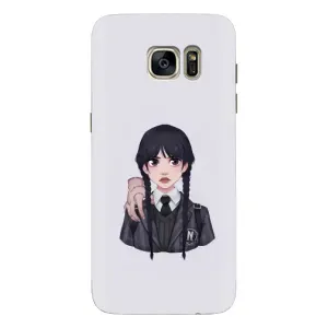 Чохли Венсдей на Samsung Galaxy S7 Еdge / G935 Уенсдей (AlphaPrint) (Венздей і Річ)
