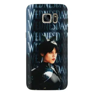Чохли Венсдей на Samsung Galaxy S7 Еdge / G935 Уенсдей (AlphaPrint) (Венздей кішка)