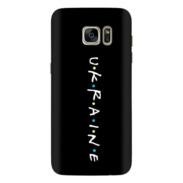 Чехол с принтом «UKRAINE» для Samsung Galaxy S7 Edge (G935)
