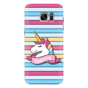 Чохол для Самсунг S7 Еdge, G935 - (Єдинорожки - Новинки) (AlphaPrint) (Unicorn)