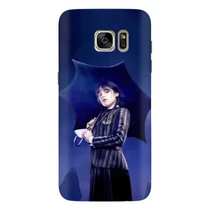Силиконовый чехол с картинкой для Samsung Galaxy S7 Еdge / G935 (Венсдей)