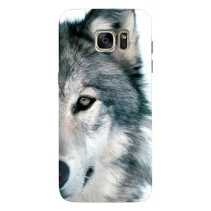 Чехлы с картинками животных Samsung Galaxy S7 Еdge / G935 (Волк)