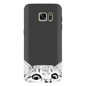 Чохол на Самсунг S7 Еdge, G935 з Котиками (VPrint) (Виглядає котик)