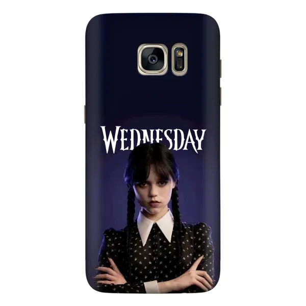Чехол с принтом «Wednesday» для Samsung Galaxy S7 Edge (G935)