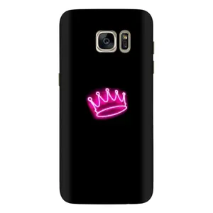 Чохол з Короною Самсунг S7 Еdge, G935 - (AlphaPrint) (Яскрава корона)
