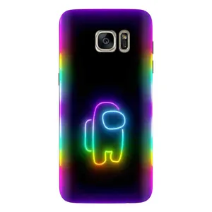 Чохли Амонг Ас для Samsung Galaxy S7 Еdge / G935 (AlphaPrint) (Яскравий скін)