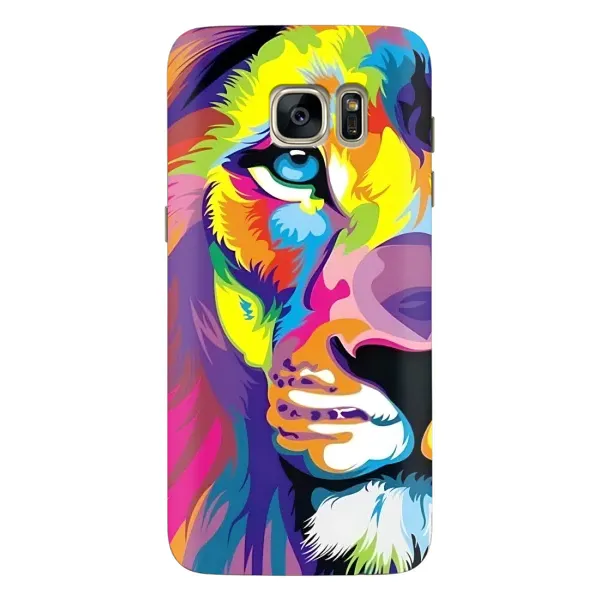 Чохол з принтом «Яскравий Лев» для Samsung Galaxy S7 Edge (G935)