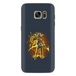 Naruto Anime Чохли для Самсунг S7 Еdge, G935 (AlphaPrint) (золотий Наруто)