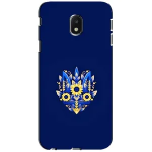 Чехлы для Samsung Galaxy J3 2017 (J330FN европейская версия)  Укр. Символика (AlphaPrint) (Цветочный Герб)
