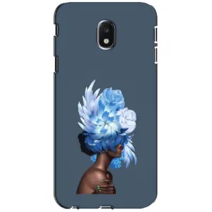 Чехлы (ART) Цветы на Samsung Galaxy J3 2017 (J330FN европейская версия) (VPrint) (Квіти на голові)