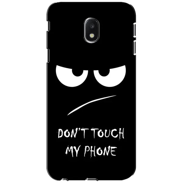 Чохол з принтом «Dont Touch» для Samsung Galaxy J3 2017 (J330FN EU)