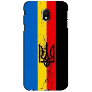 Украинские Чехлы для Samsung Galaxy J3 2017 (J330FN европейская версия) с картинкой УПА (AlphaPrint) (Флаг УПА)