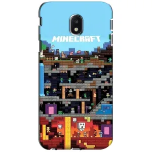 Чехол с принтом «фон Minecraft» для Samsung Galaxy J3 2017 (J330FN EU)