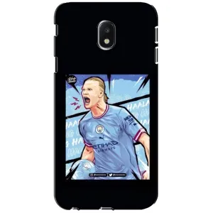 Чехлы с футболистом Ерлинг Холанд для Samsung Galaxy J3 2017 (J330FN европейская версия) (AlphaPrint) (гол Эрлинг Холланд)