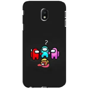 Чехол Амонг Ас для Samsung Galaxy J3 2017 (J330FN европейская версия) (AlphaPrint) (Импостер)