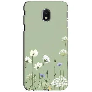 Чехол с принтом «Цветы на зеленом» для Samsung Galaxy J3 2017 (J330FN EU)