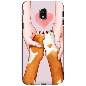 Чохли з собаками для Samsung Galaxy J3 2017 (J330FN европейская версия) (VPrint) (Любовь до собак)