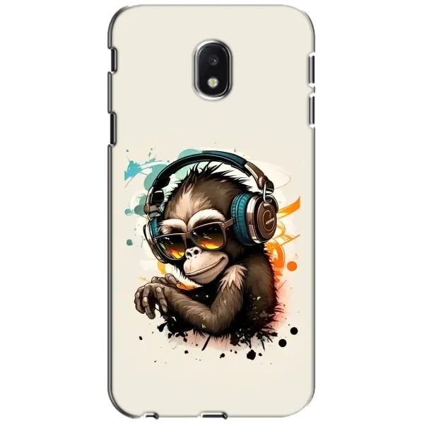 Чехол с принтом «Макака в наушниках» для Samsung Galaxy J3 2017 (J330FN EU) Чехол с принтом «Макака в наушниках» для Samsung Galaxy J3 2017 (J330FN EU)