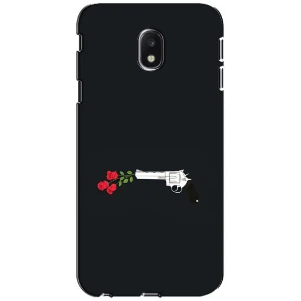 Чехол с принтом «Неожиданные цветы» для Samsung Galaxy J3 2017 (J330FN EU)