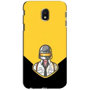 Чехол PUBG для Самсунг Джи3 2017, ДЖ330ФН европейский вариант (AlphaPrint) (Пабг в шлеме)