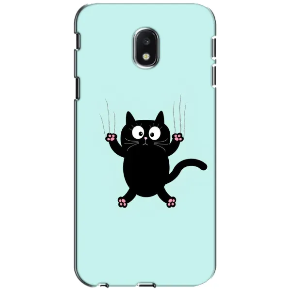 Чехол с принтом «Падающий кот» для Samsung Galaxy J3 2017 (J330FN EU)