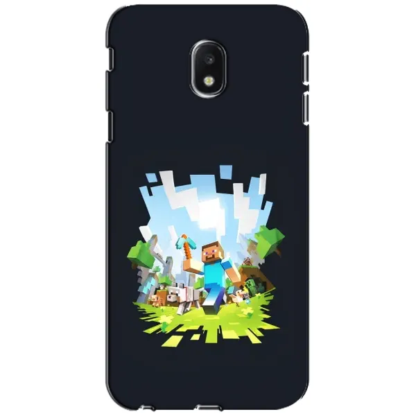Чехол с принтом «персонажи Minecraft» для Samsung Galaxy J3 2017 (J330FN EU)