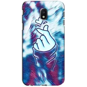 Чехол с принтом «Радужное сердце» для Samsung Galaxy J3 2017 (J330FN EU)