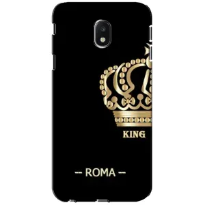 Чехлы для Samsung Galaxy J3 2017 (J330FN европейская версия) (VPrint) - Футбольные клубы (Roma)