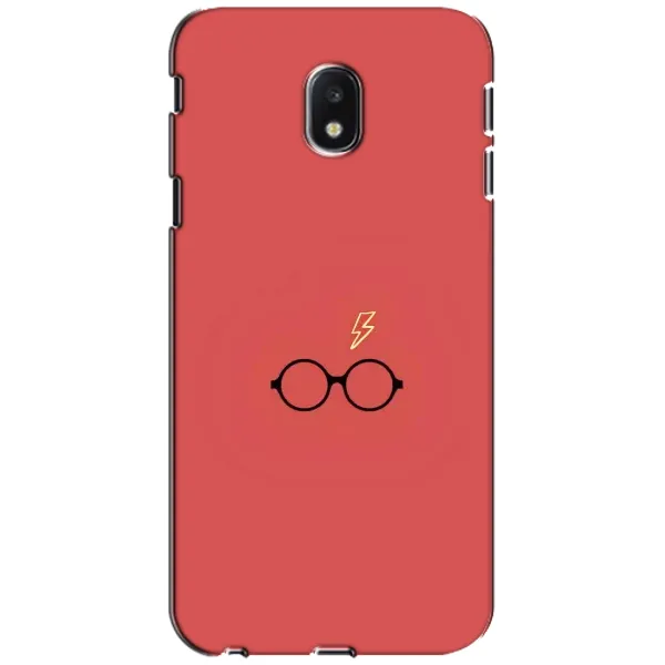 Чехол с принтом «шрам и очки» для Samsung Galaxy J3 2017 (J330FN EU)