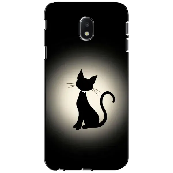 Чехол с принтом «Силуэт котика» для Samsung Galaxy J3 2017 (J330FN EU)