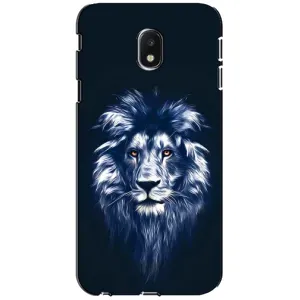 Чохол з картинкою ЛЕВ для Samsung Galaxy J3 2017 (J330FN европейская версия) (VPrint) (Синій Лев)