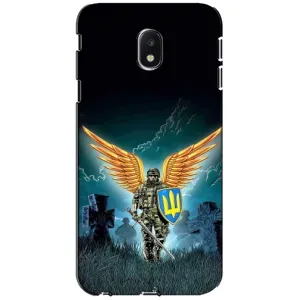 Чехлы с картинкой ЗСУ для Samsung Galaxy J3 2017 (J330FN европейская версия) (AlphaPrint) (Солдат ЗСУ)