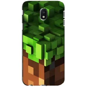 Чехол Майнкрафт на Samsung Galaxy J3 2017 (J330FN европейская версия) (AlphaPrint) Minecraft