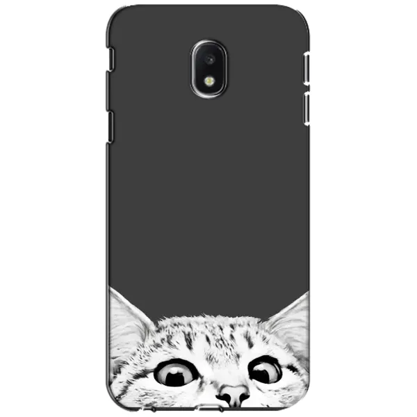 Чохол з принтом «Виглядає котик» для Samsung Galaxy J3 2017 (J330FN EU) Чохол з принтом «Виглядає котик» для Samsung Galaxy J3 2017 (J330FN EU)