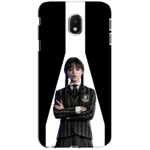 Чехлы Венсдей на Samsung Galaxy J3 2017 (J330FN европейская версия) Уэнсдей (AlphaPrint) (W-Wednesday)