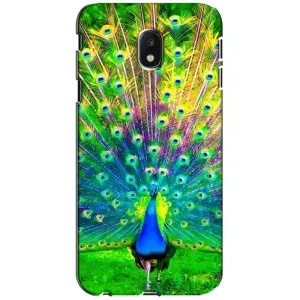 Чохол з пташками на Samsung Galaxy J3 2017 (J330FN европейская версия) (VPrint) (Яскравий Павлин)