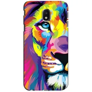 Чохол з картинкою ЛЕВ для Samsung Galaxy J3 2017 (J330FN европейская версия) (VPrint) (Яскравий Лев)