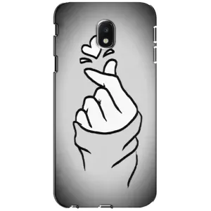 Чехол с принтом «Значок Love» для Samsung Galaxy J3 2017 (J330FN EU)