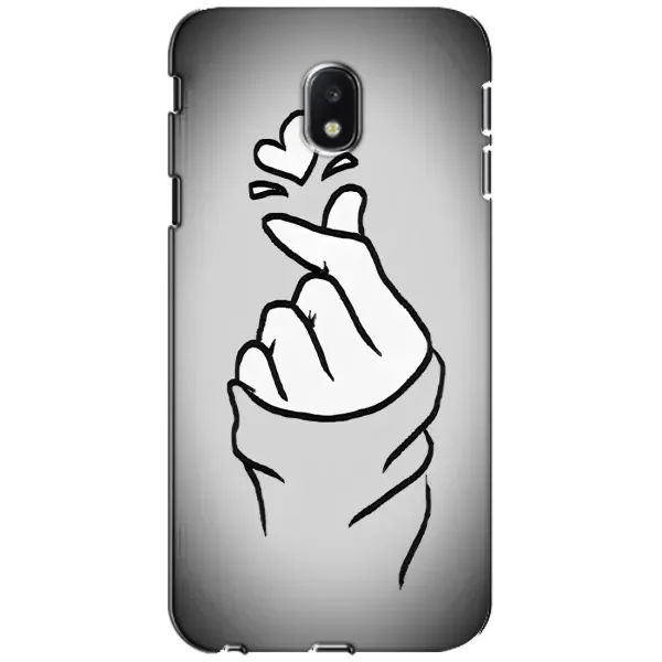 Чехол с принтом «Значок Love» для Samsung Galaxy J3 2017 (J330FN EU)