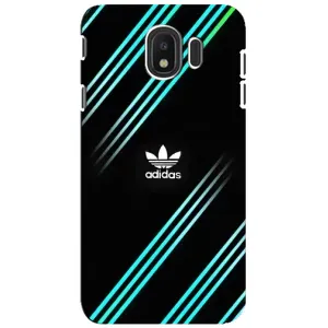 Чохли Адидас для Samsung Galaxy J4 2018, SM-J400F (AlphaPrint) (Адідас з полосами)