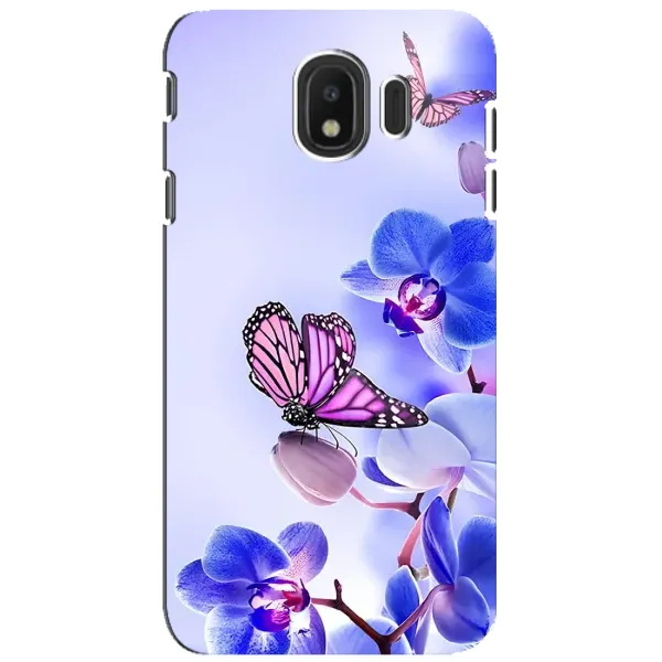 Чехол с принтом «Бабочка на цветочке» для Samsung Galaxy J4 2018 (SM-J400F) Чехол с принтом «Бабочка на цветочке» для Samsung Galaxy J4 2018 (SM-J400F)