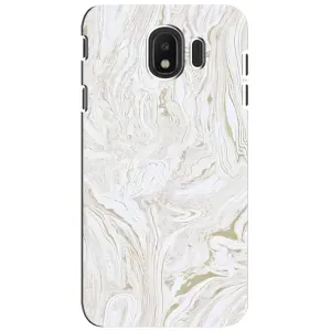 Мраморний чехол на Samsung Galaxy J4 2018, SM-J400F (VPrint) (Білий мрамор)