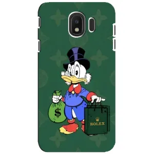 Чехлы для Samsung Galaxy J4 2018, SM-J400F - Скрудж МакДак Louis Vuitton (PREMIUMPrint) (Богатая Утка)