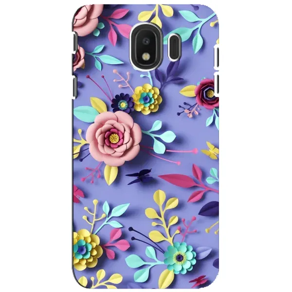 Чехол с принтом «Цветочный дизайн» для Samsung Galaxy J4 2018 (SM-J400F) Чехол с принтом «Цветочный дизайн» для Samsung Galaxy J4 2018 (SM-J400F)