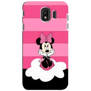 Міккі Маус чохол для Samsung Galaxy J4 2018, SM-J400F (AlphaPrint - Мультяшні) (Дівчинка Maus)