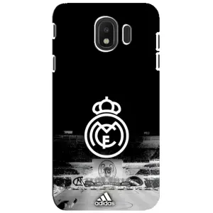ФК Реал Мадрид чехлы для Samsung Galaxy J4 2018, SM-J400F (AlphaPrint) (эмблема Реал Мадрид)