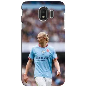 Чохли з футболістом Ерлінг Холанд для Samsung Galaxy J4 2018, SM-J400F (AlphaPrint) (Ерлинг Холанд)