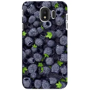 Чохли з фруктами для Samsung Galaxy J4 2018, SM-J400F (VPrint) (Ожина)