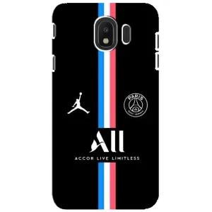 Чехлы PSG для Samsung Galaxy J4 2018, SM-J400F (AlphaPrint) (футболка ПСЖ)