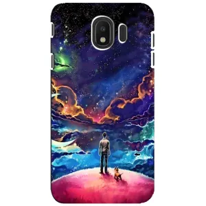 Космічні Чохли для Samsung J4 2018 (VPrint) (Вид Галактики)